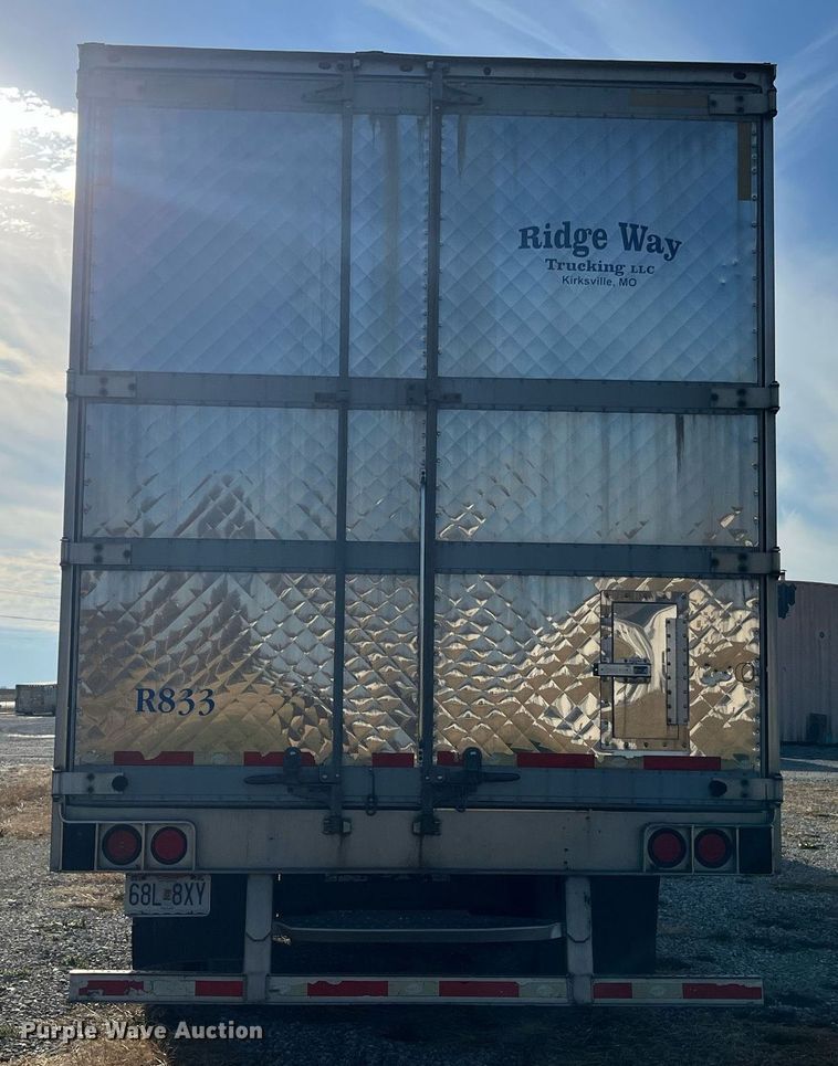 image for item LD9890 2008 Utility Trailer VS2RA  refrigerated van trailer