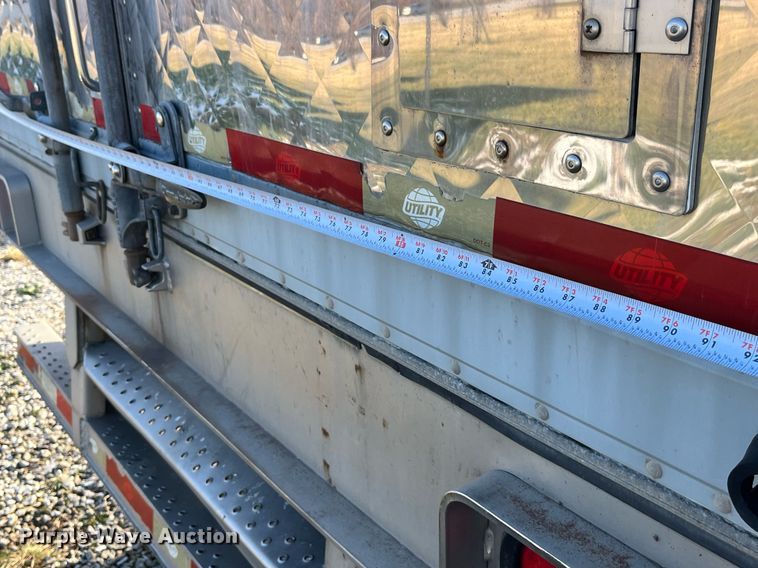 image for item LD9890 2008 Utility Trailer VS2RA  refrigerated van trailer