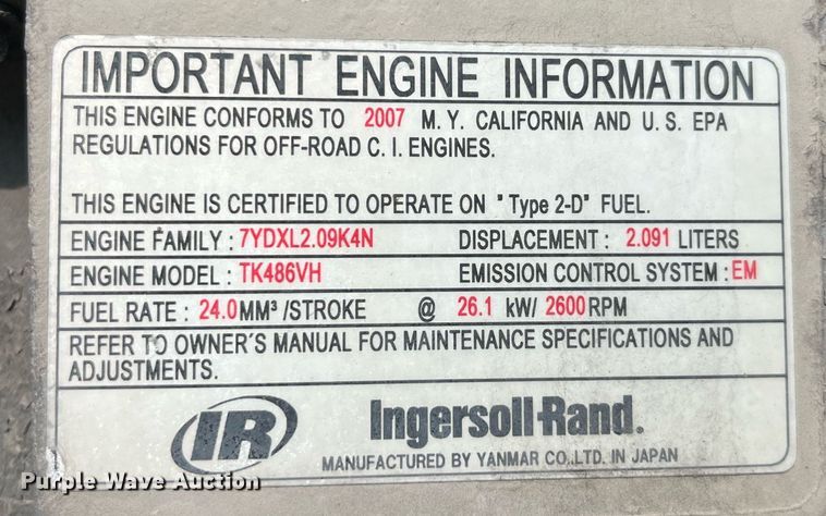 image for item LD9890 2008 Utility Trailer VS2RA  refrigerated van trailer