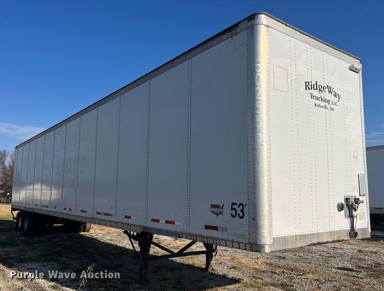 image for item LD9891 2005 Wabash DVCVHPC  dry van trailer