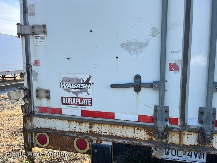image for item LD9891 2005 Wabash DVCVHPC  dry van trailer