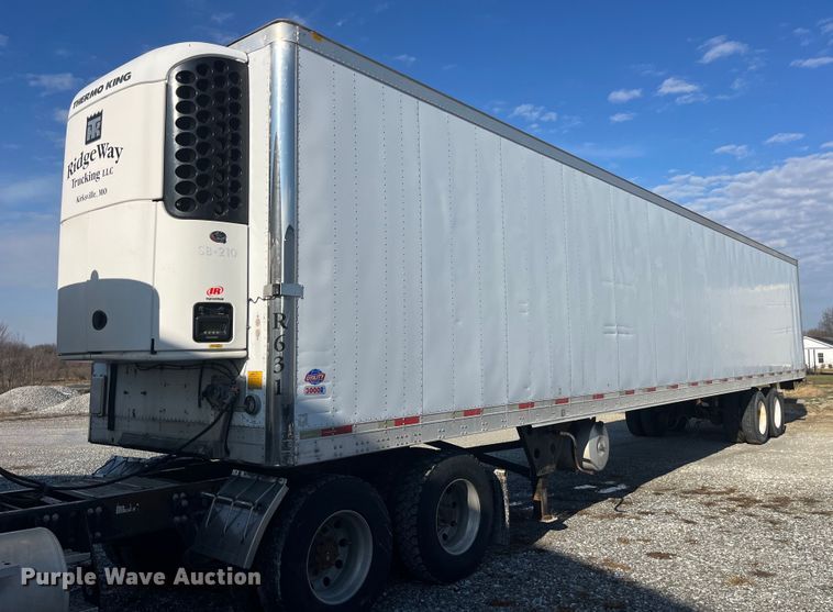 image for item LD9892 2006 Utility Trailer VS2RA  refrigerated van trailer