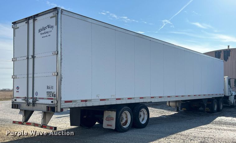 image for item LD9892 2006 Utility Trailer VS2RA  refrigerated van trailer