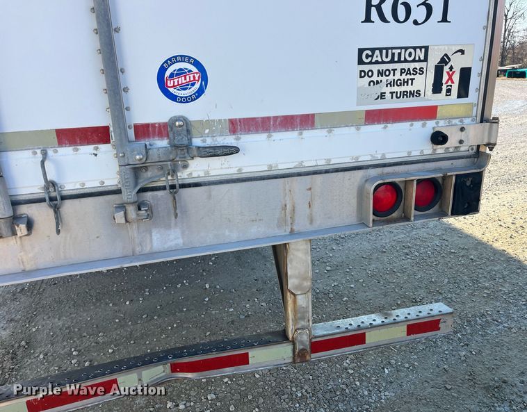 image for item LD9892 2006 Utility Trailer VS2RA  refrigerated van trailer