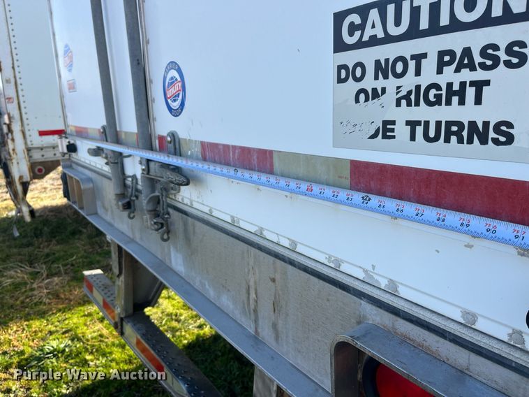 image for item LD9892 2006 Utility Trailer VS2RA  refrigerated van trailer