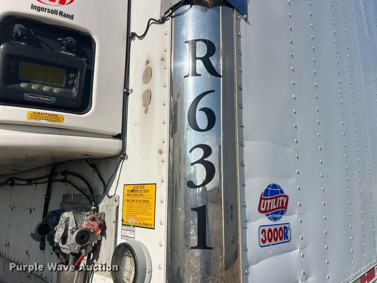 image for item LD9892 2006 Utility Trailer VS2RA  refrigerated van trailer