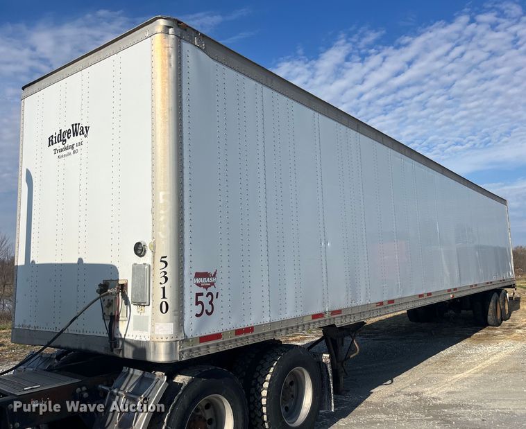 image for item LD9893 2004 Wabash  dry van trailer