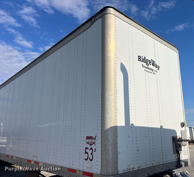 image for item LD9893 2004 Wabash  dry van trailer