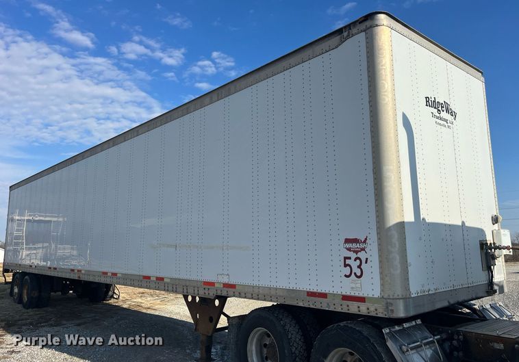 image for item LD9893 2004 Wabash  dry van trailer