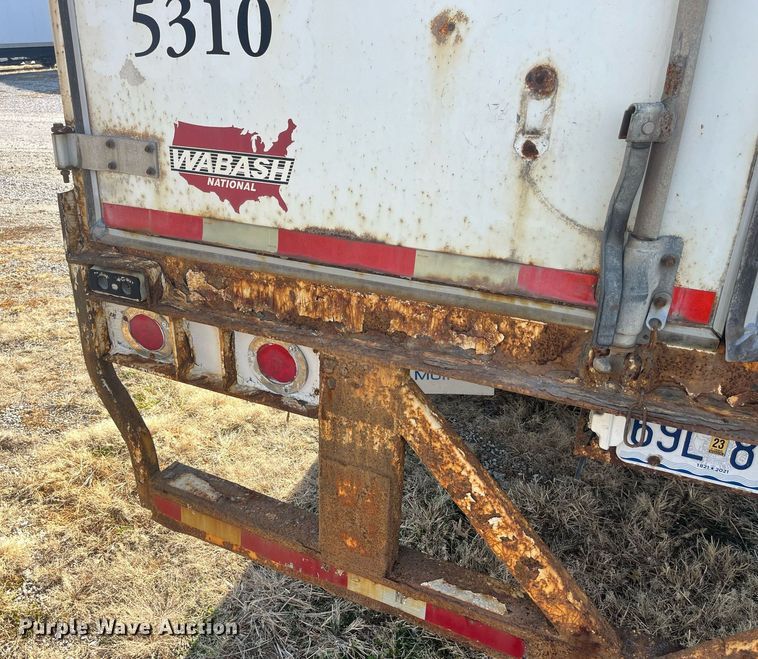 image for item LD9893 2004 Wabash  dry van trailer