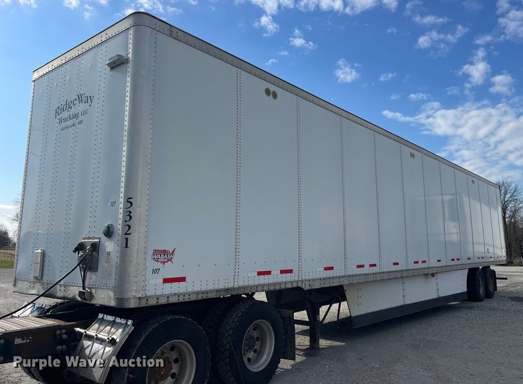 image for item LD9894 2009 Wabash  dry van trailer