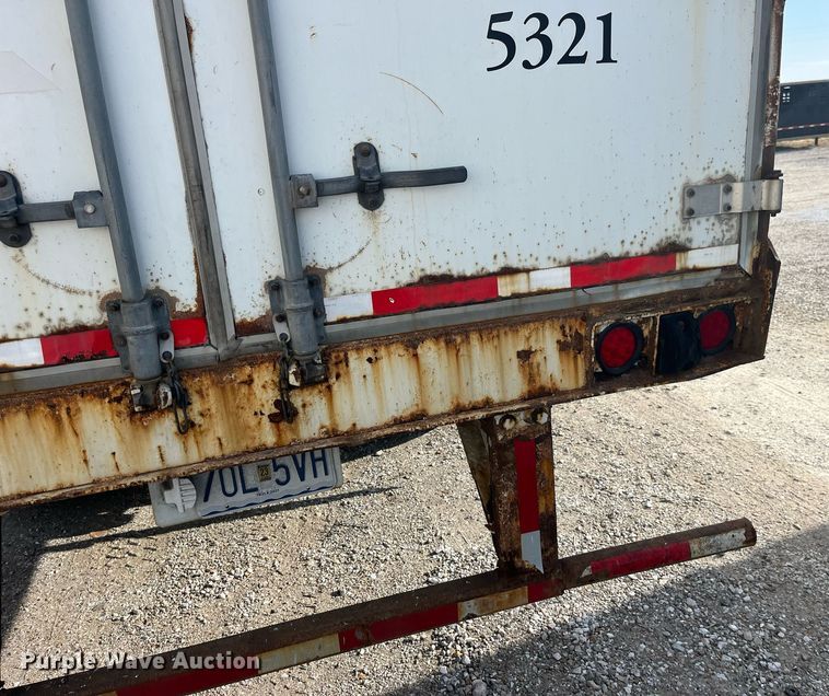 image for item LD9894 2009 Wabash  dry van trailer