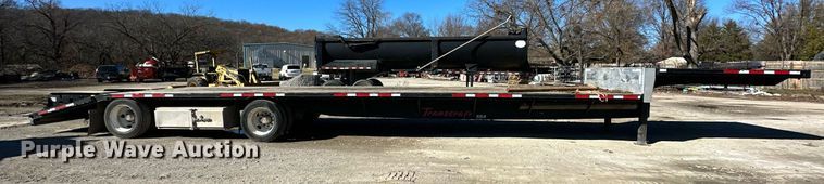 image for item LK9646 2021 Transcraft  554S  drop deck equipment trailer