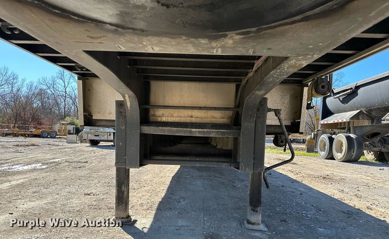 image for item LK9646 2021 Transcraft  554S  drop deck equipment trailer