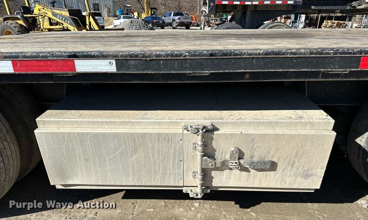 image for item LK9646 2021 Transcraft  554S  drop deck equipment trailer