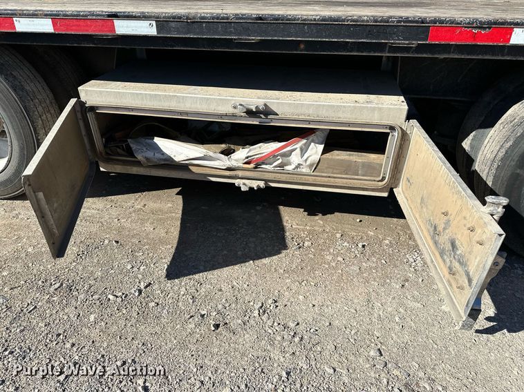 image for item LK9646 2021 Transcraft  554S  drop deck equipment trailer
