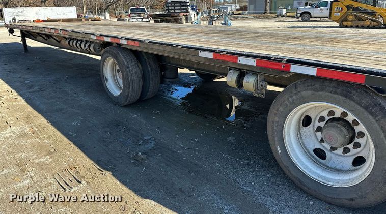 image for item LK9646 2021 Transcraft  554S  drop deck equipment trailer