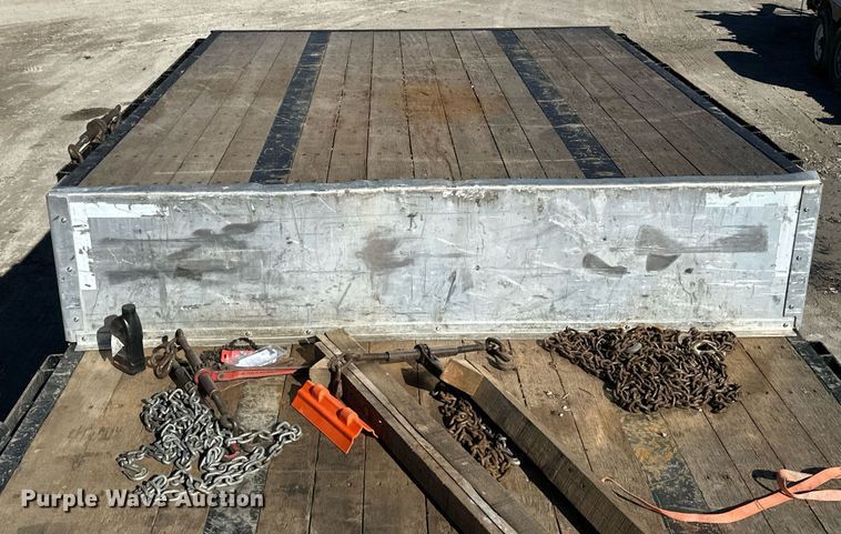image for item LK9646 2021 Transcraft  554S  drop deck equipment trailer