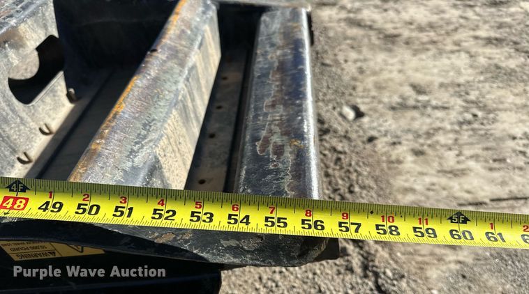 image for item LK9646 2021 Transcraft  554S  drop deck equipment trailer