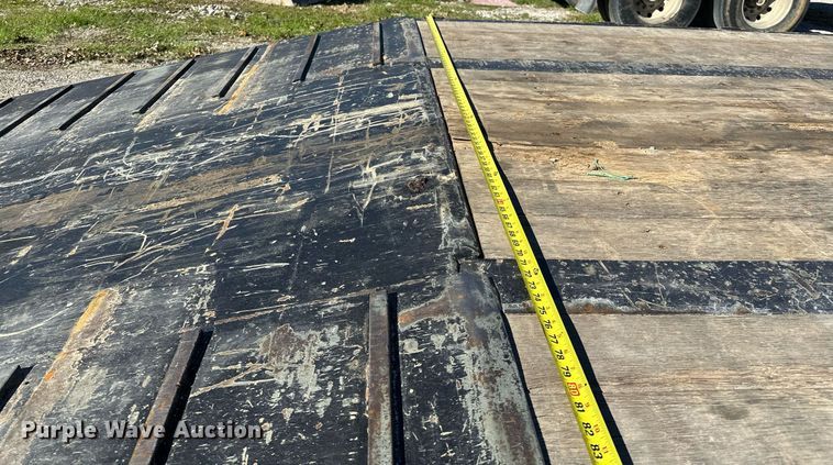 image for item LK9646 2021 Transcraft  554S  drop deck equipment trailer