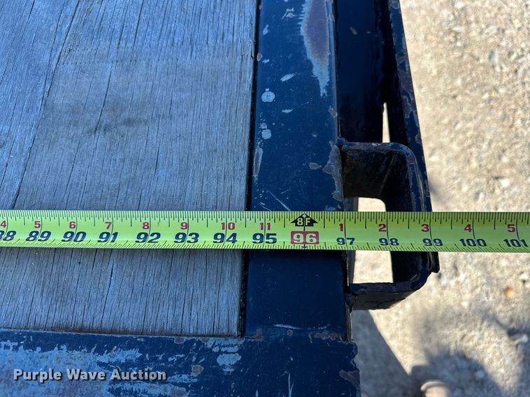 image for item LK9646 2021 Transcraft  554S  drop deck equipment trailer