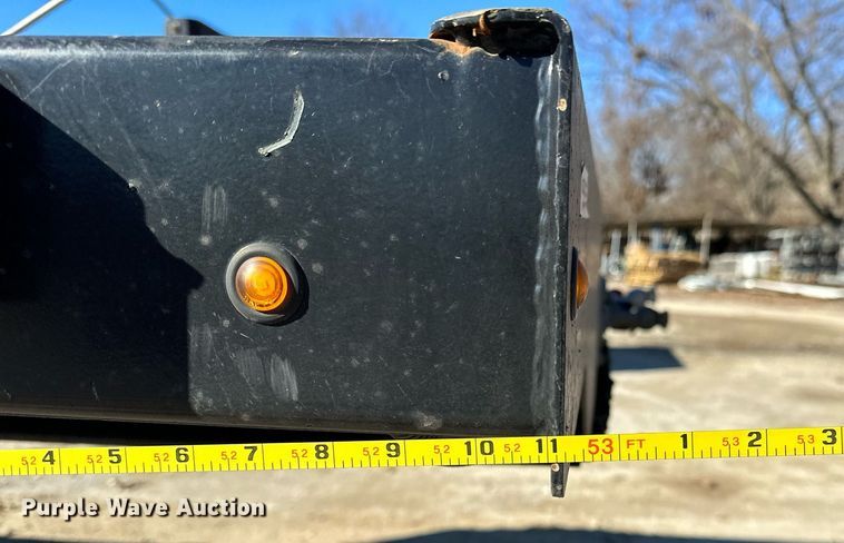 image for item LK9646 2021 Transcraft  554S  drop deck equipment trailer