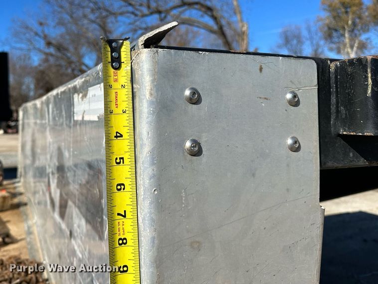 image for item LK9646 2021 Transcraft  554S  drop deck equipment trailer