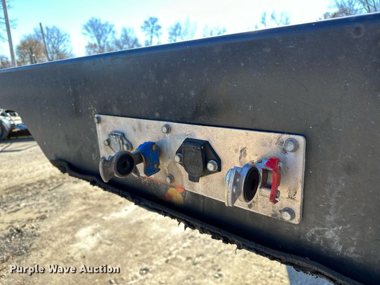image for item LK9646 2021 Transcraft  554S  drop deck equipment trailer