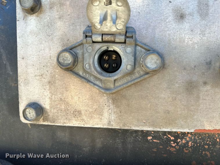image for item LK9646 2021 Transcraft  554S  drop deck equipment trailer