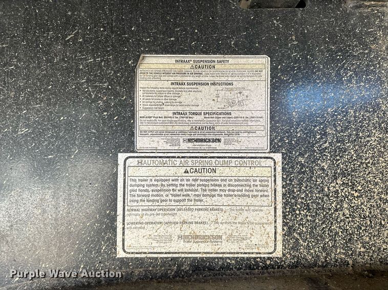 image for item LK9646 2021 Transcraft  554S  drop deck equipment trailer