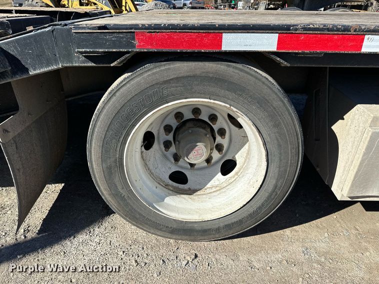 image for item LK9646 2021 Transcraft  554S  drop deck equipment trailer