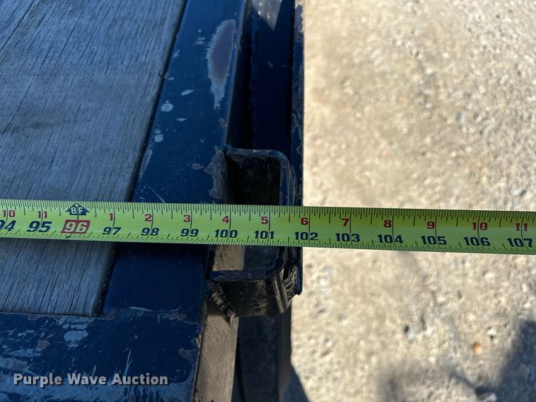 image for item LK9646 2021 Transcraft  554S  drop deck equipment trailer