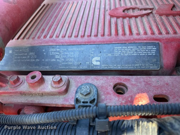 image for item LK9665 2016 International Lonestar  semi truck