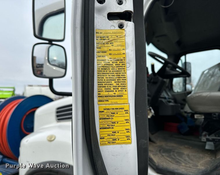 image for item LO9345 2007 Freightliner Business Class M2 106  sewer jetter truck