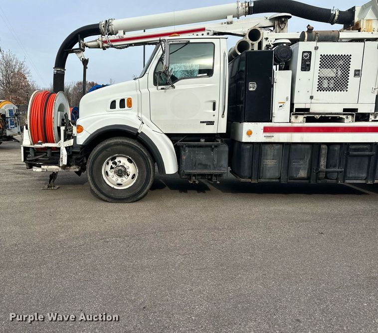 image for item LO9346 2002 Sterling LT7500  sewer jetter truck