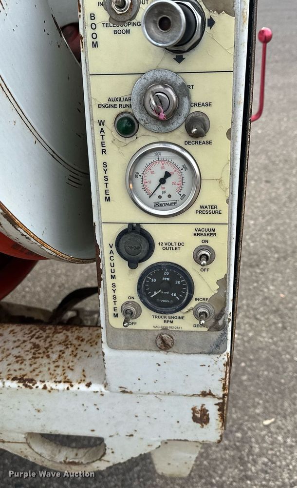 image for item LO9346 2002 Sterling LT7500  sewer jetter truck