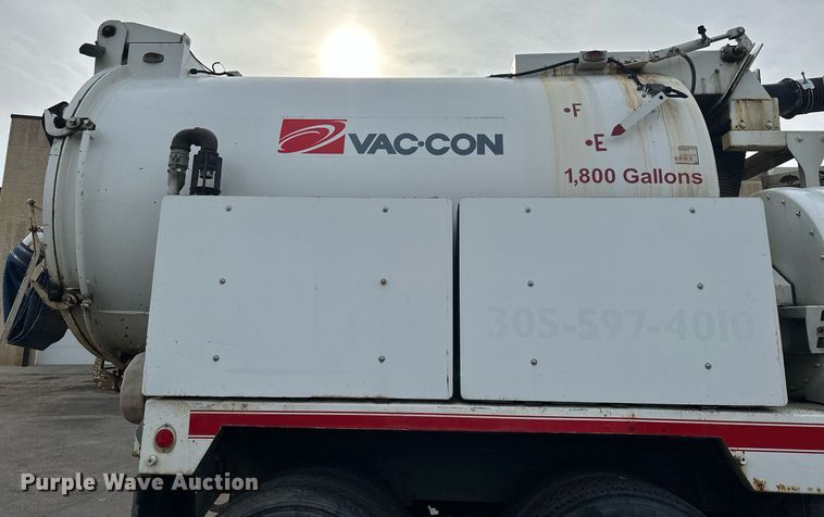 image for item LO9346 2002 Sterling LT7500  sewer jetter truck