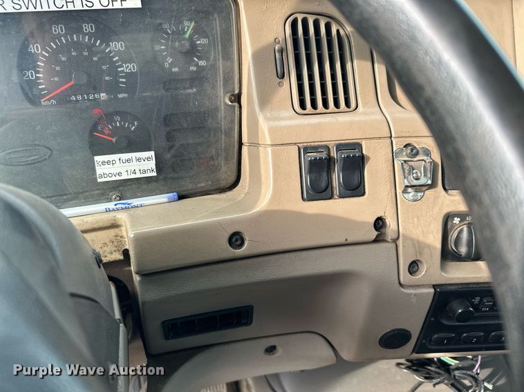 image for item LO9346 2002 Sterling LT7500  sewer jetter truck