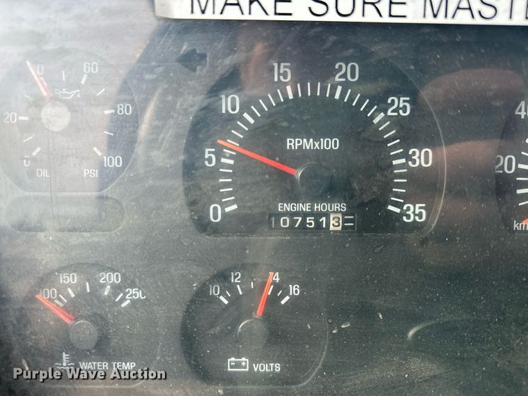 image for item LO9346 2002 Sterling LT7500  sewer jetter truck