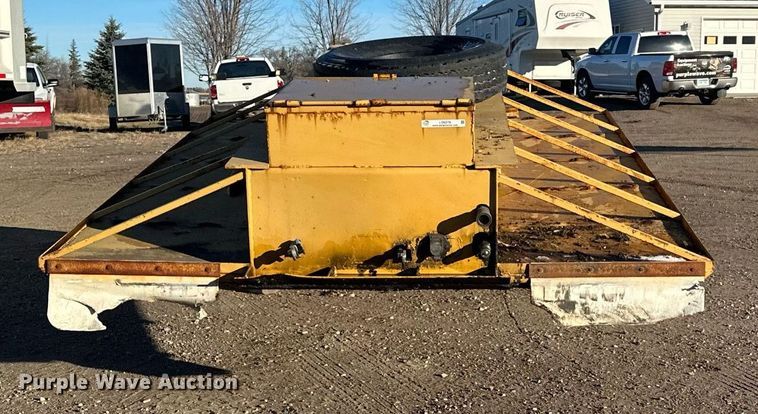 image for item LO9379 1976 Hyster  lowboy equipment trailer