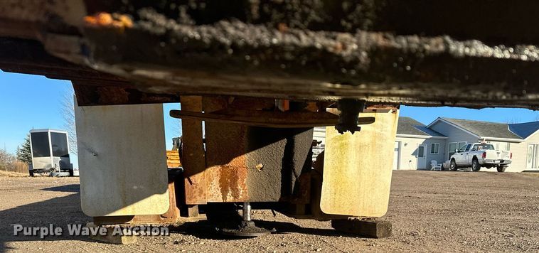 image for item LO9379 1976 Hyster  lowboy equipment trailer