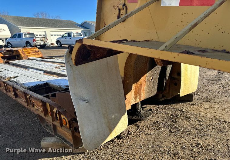 image for item LO9379 1976 Hyster  lowboy equipment trailer