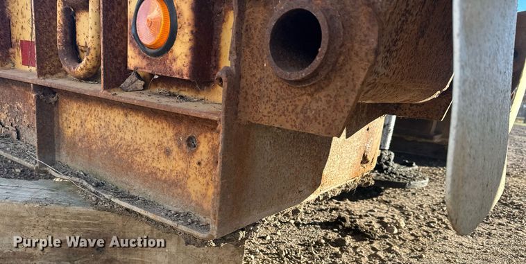 image for item LO9379 1976 Hyster  lowboy equipment trailer