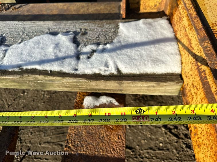 image for item LO9379 1976 Hyster  lowboy equipment trailer