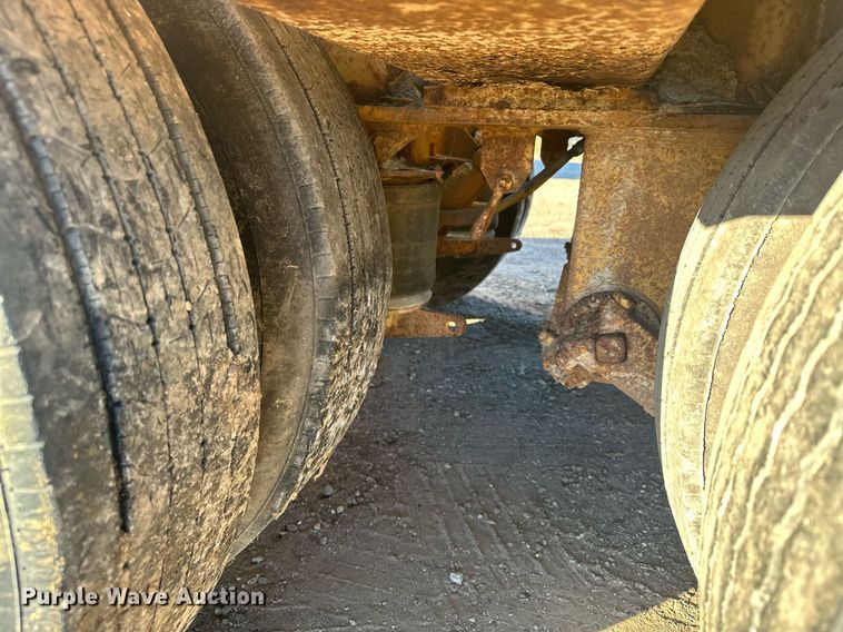 image for item LO9379 1976 Hyster  lowboy equipment trailer