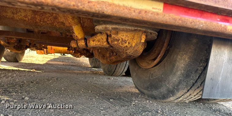 image for item LO9379 1976 Hyster  lowboy equipment trailer