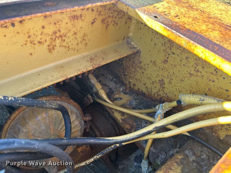 image for item LO9379 1976 Hyster  lowboy equipment trailer