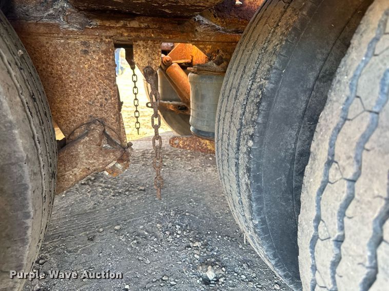 image for item LO9379 1976 Hyster  lowboy equipment trailer