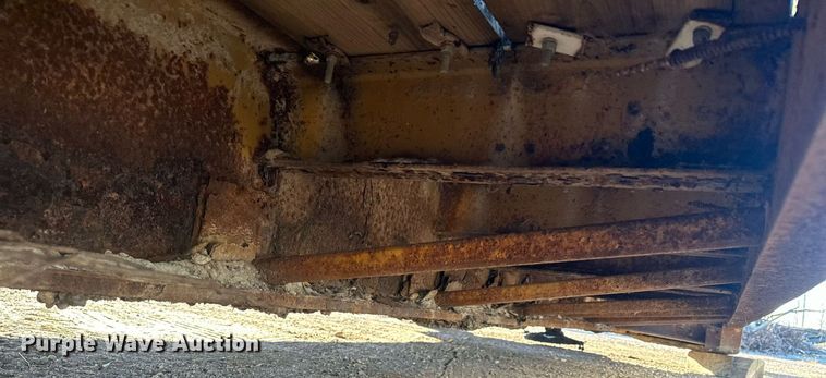 image for item LO9379 1976 Hyster  lowboy equipment trailer