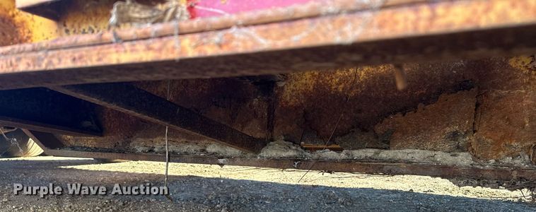 image for item LO9379 1976 Hyster  lowboy equipment trailer